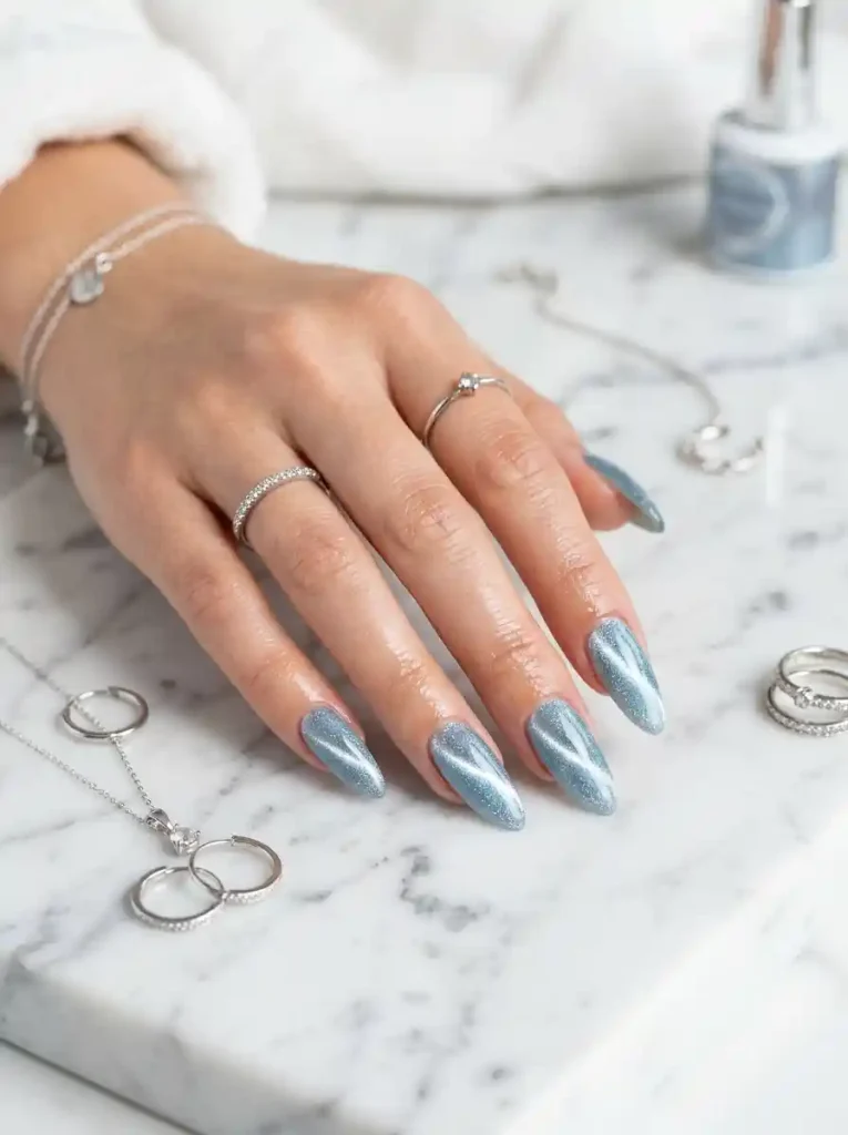 21. Silver Blue Glaze