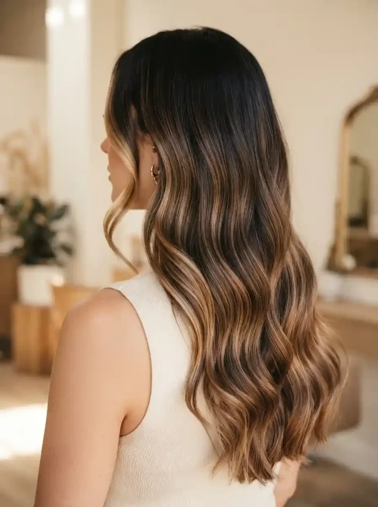 23. Toffee Balayage Hair Colors for Brunettes
