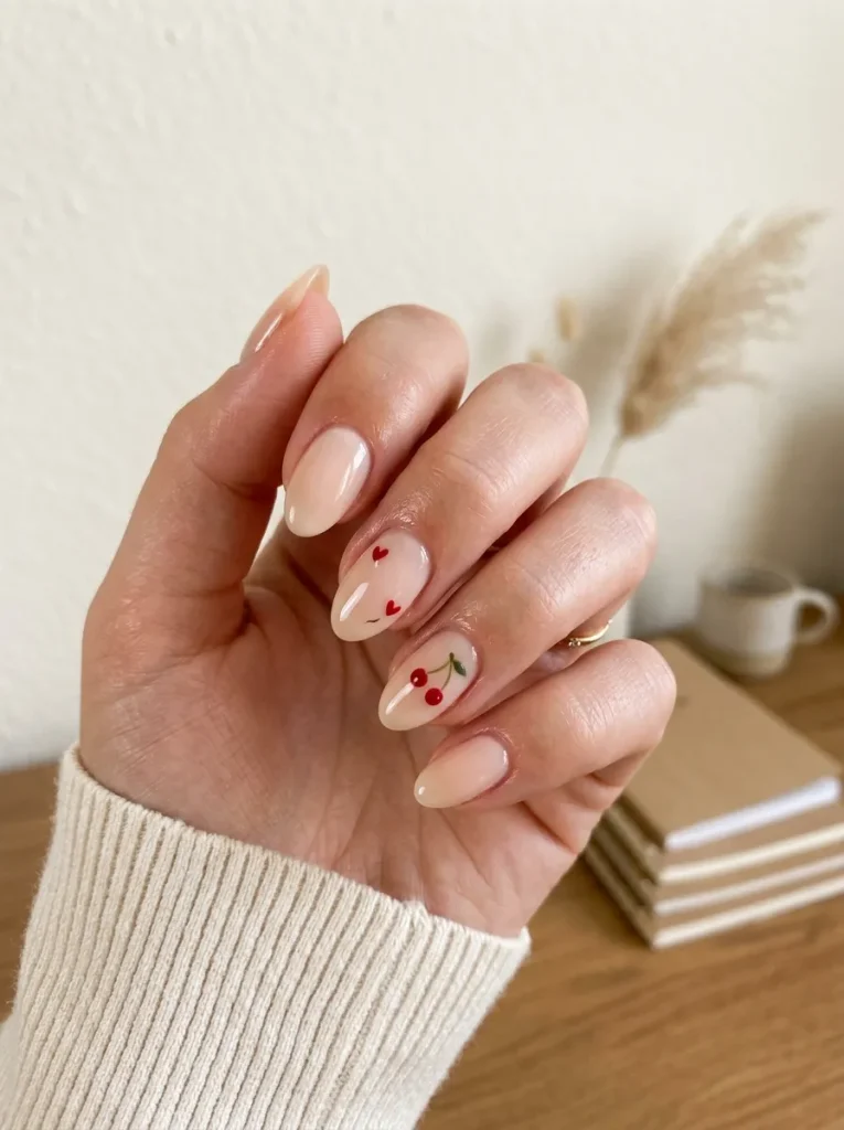 11. Cherry Red Accents