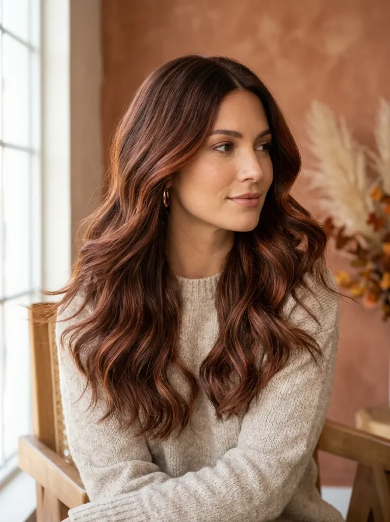 14. Cinnamon Auburn Waves
