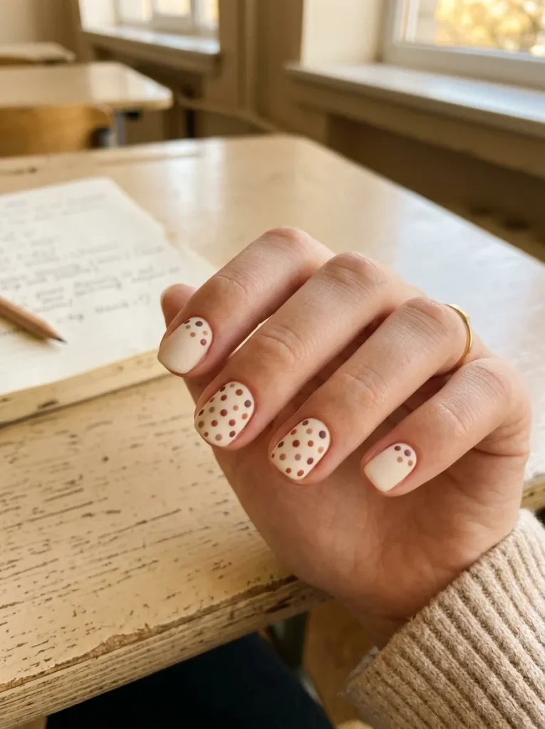 23. Matte Dot Details