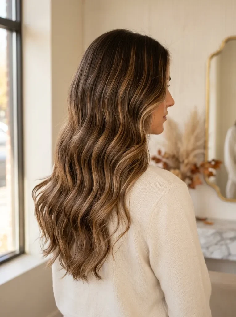 6. Caramel Ribbon Brunette