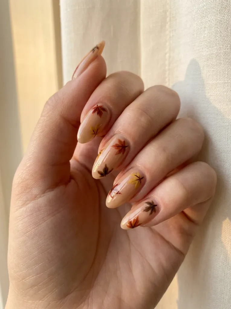 7. Maple Leaf Accents