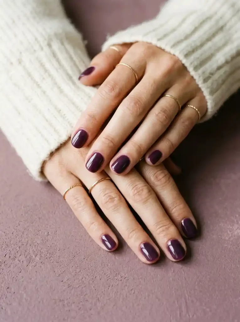 10. Deep Plum Gloss