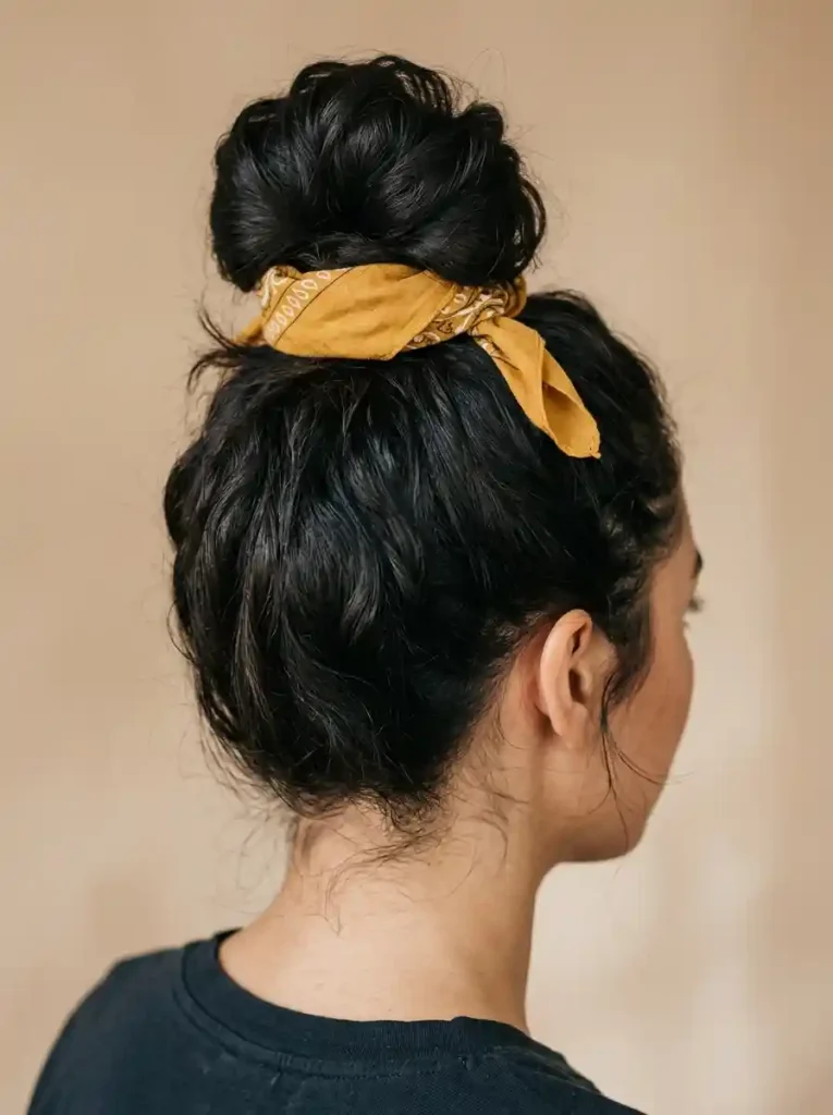 12- Top Knot Bandana