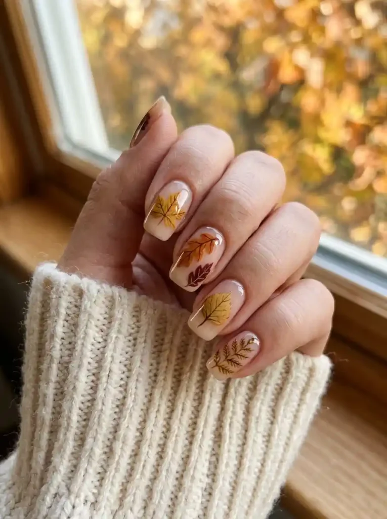 15. Multicolor Autumn Leaves