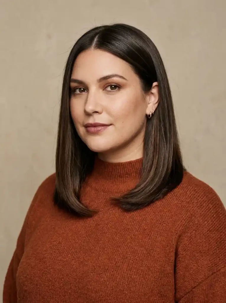 15. Sleek Long Bob