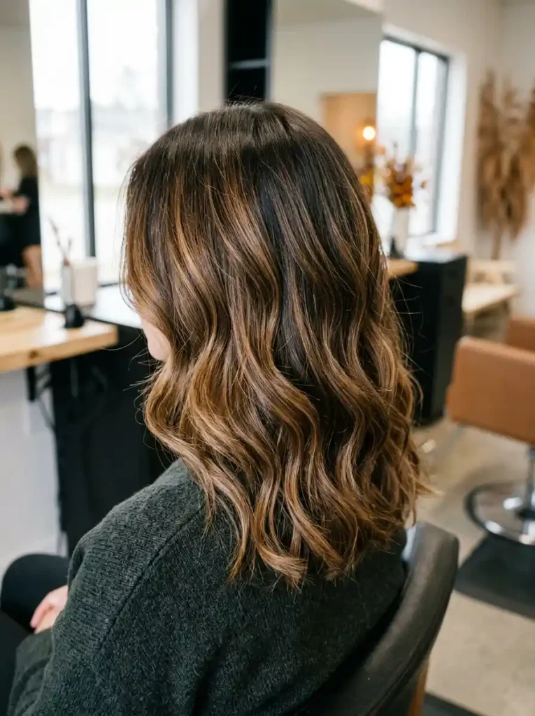 2. Caramel Balayage Highlights