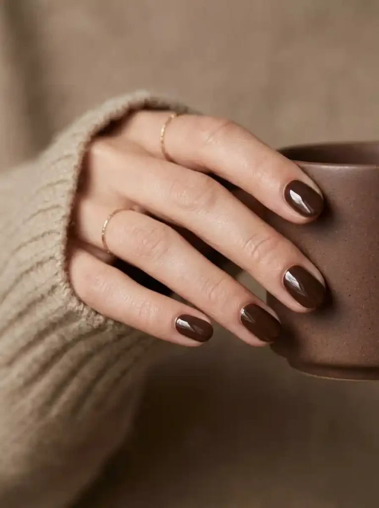 2. Chocolate Brown Gloss