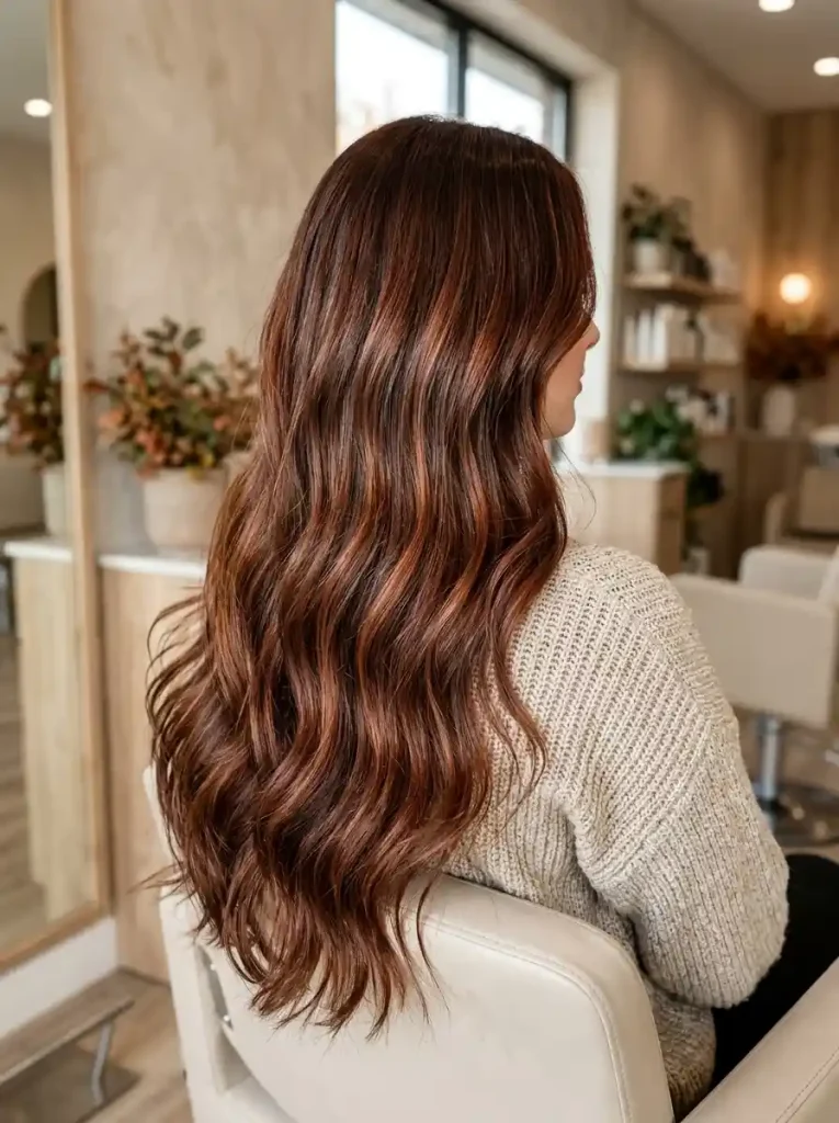 20. Rich Auburn Brown-Late Fall Hair Color Ideas