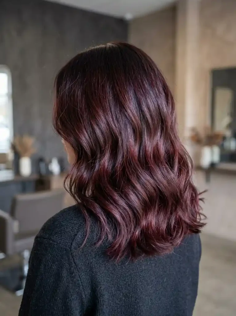 5. Burgundy Cherry Brown